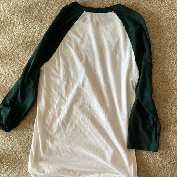 American Apparel Men's 50/50 Raglan 3/4 Sleeve T-Shirt size XS - Picture 5 of 5